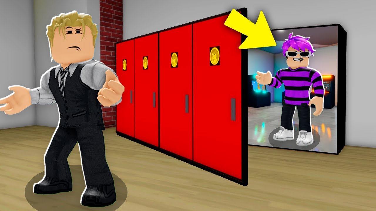 EU CONSTRUI UMA SALA SECRETA na ESCOLA! (Brookhaven)