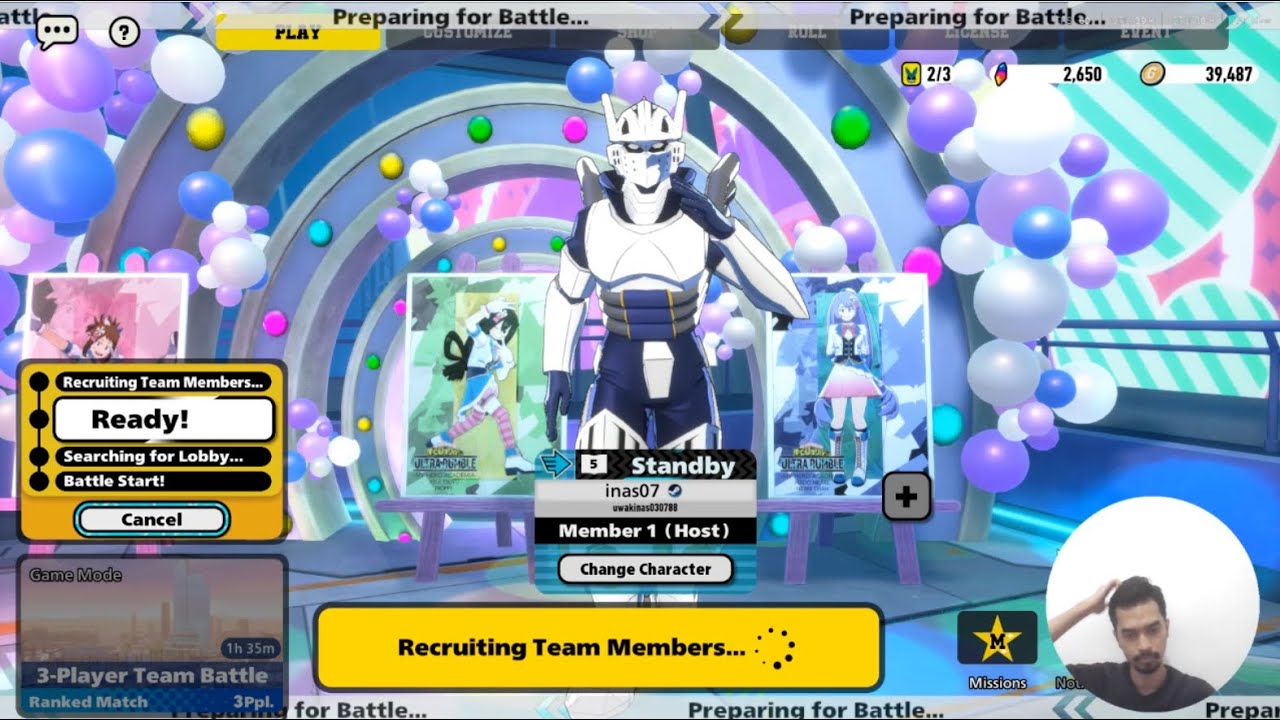 My Hero ULTRA RUMBLE-S11-2025 (steam F2P/Online)-p05-Tenya Lida RTX3050