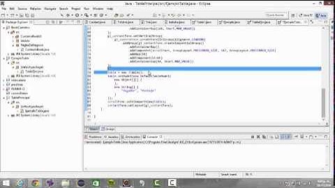 Crear Jtable con windowbuilder - Eclipse
