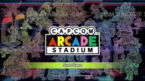 Capcom ARCADE Stadium Title screen theme