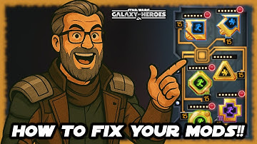 How to FIX YOUR MODS for 2025 in Star Wars Galaxy of Heroes!