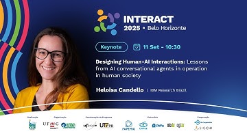 INTERACT 2025: Keynote - Designing Human-AI Interactions