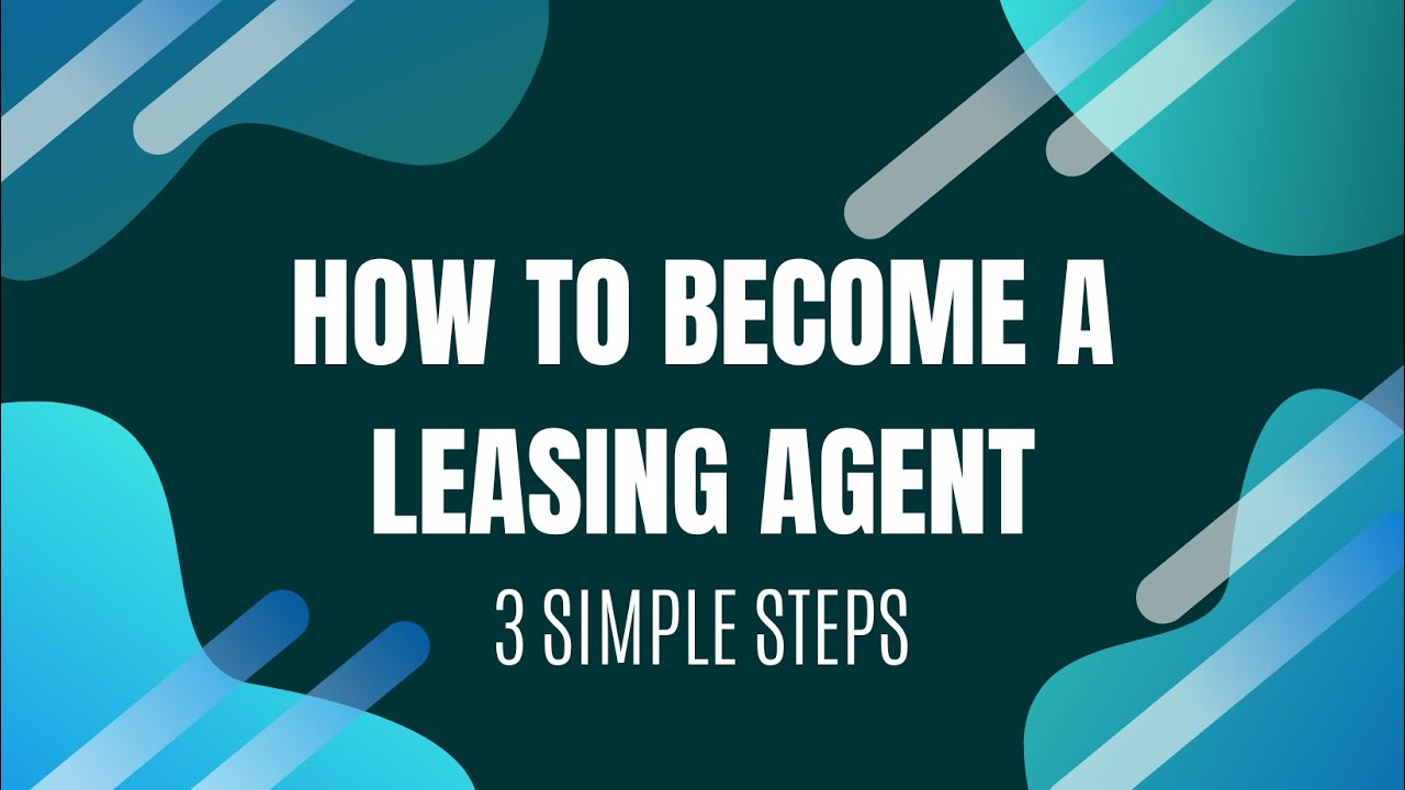 How to Become a Leasing Agent #DitchWallStreet - YouTube