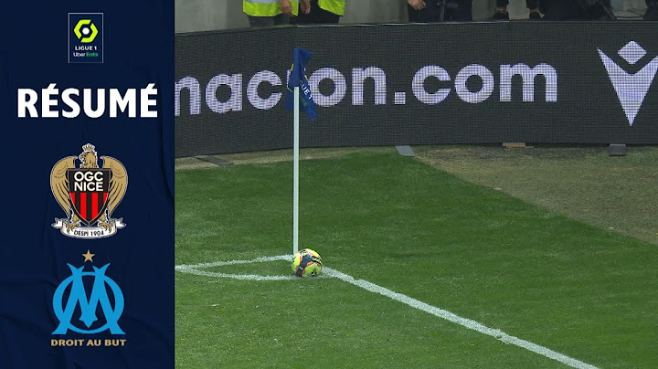 OGC NICE - OLYMPIQUE DE MARSEILLE (1 - 0) - Résumé - (OGCN - OM) / 2021 -2022