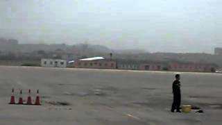 20100905清晨大连机场出发