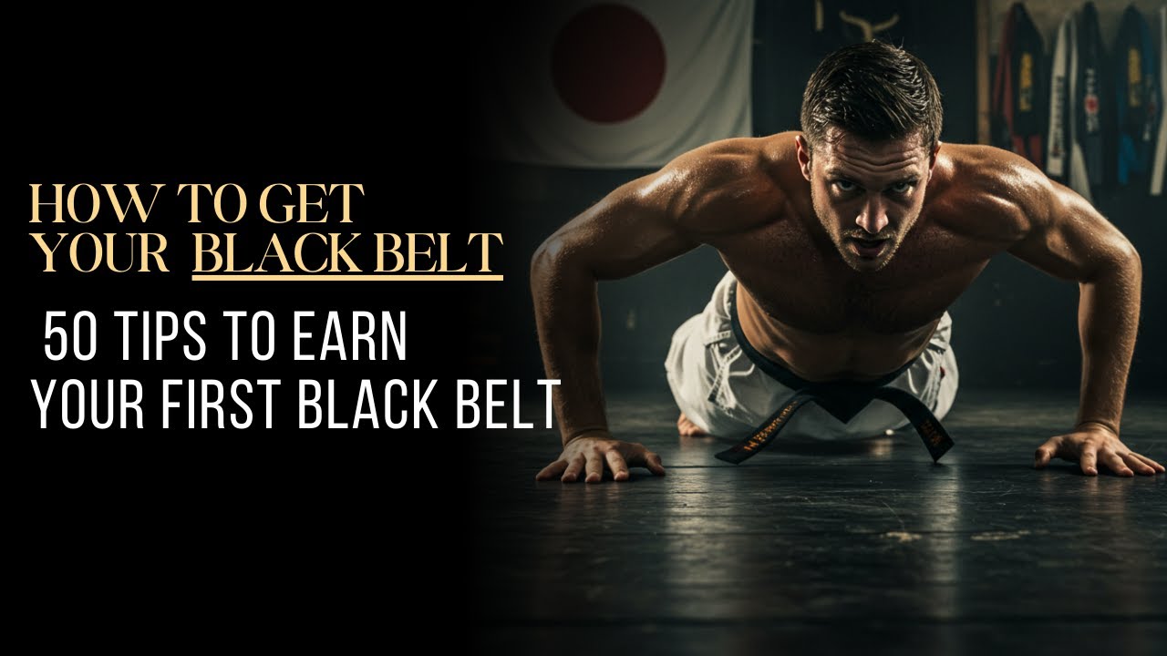 Follow These 50 Karate Tips to get your first Black Belt - YouTube