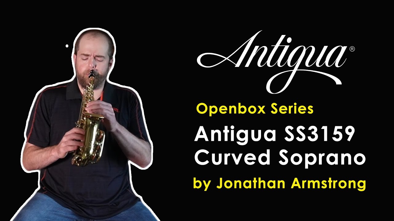 antigua ss3159 カーブドソプラノサックス Antigua Winds SS3159 Curved Soprano Saxophone - Lacquered | eBay