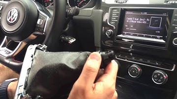 How to install a mk7 gti knob (BFI)