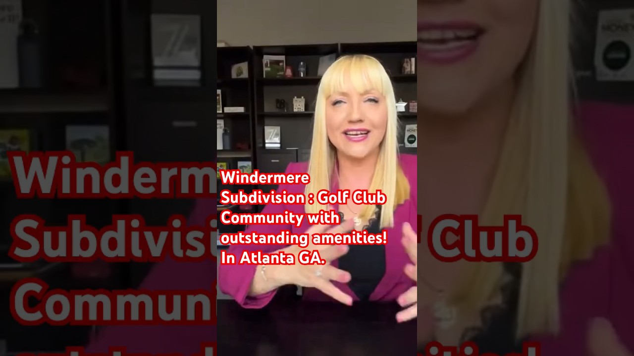 The Ultimate Atlanta-Cumming Ga Community: Windermere Golf Club Subdivision Takes The Crown!