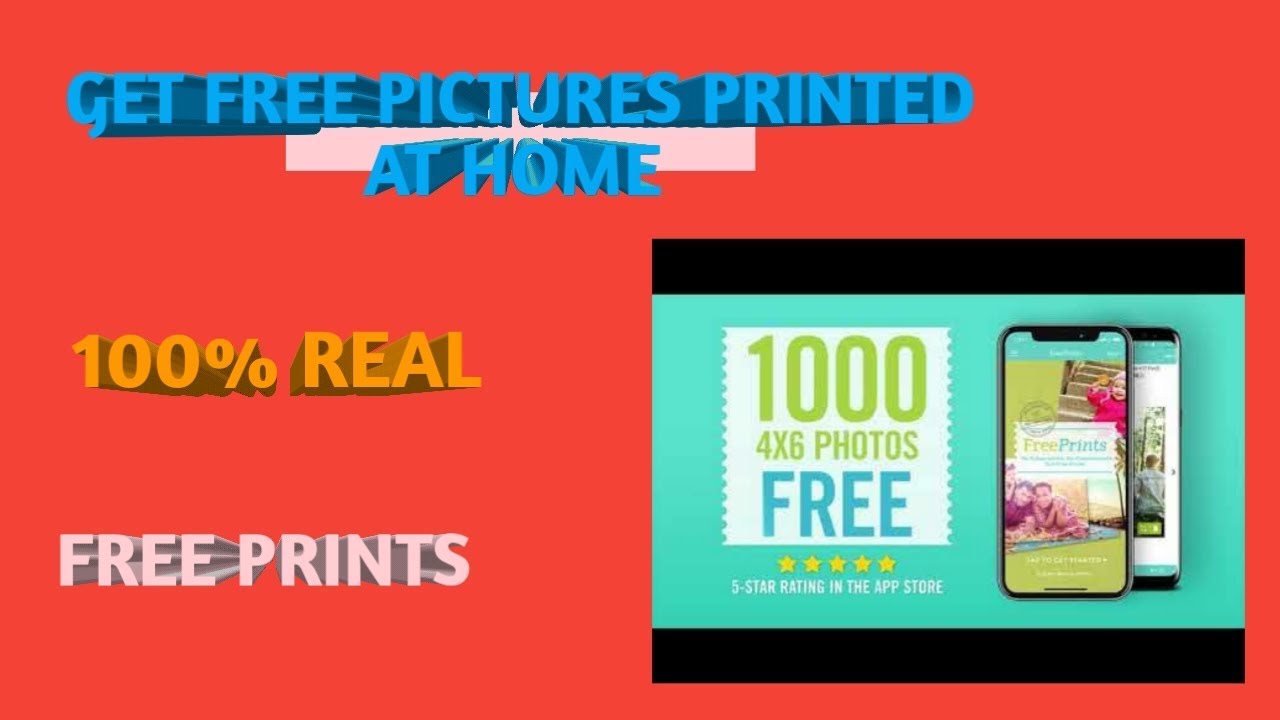 FREE PRINTS DELIVERED AT HOME YouTube