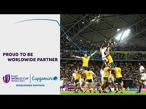 Capgemini is Rugby World Cup France 2023 Worldwide Partner