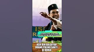 ASIF BIN BALQIYAH ORANG PALING SAKTI DI DUNIA