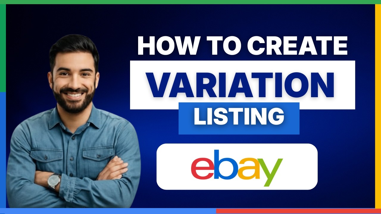 How to create variation listings on eBay [FULL GUIDE] - YouTube
