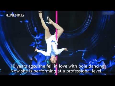 73-year-old pole dancer goes viral on soial media in China