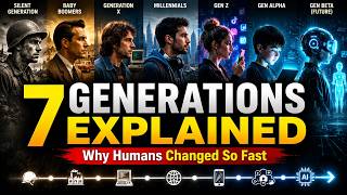 7 GENERATIONS EXPLAINED in 6 Minutes | Why Humans Changed So Fast