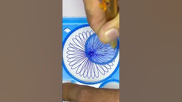 Amazing Spirograph Art design video #trending #spirograph #asmr #viral ￼