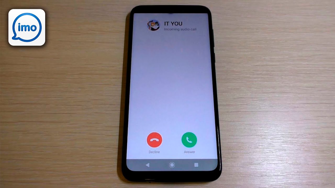 imo Incoming Call. Social apps