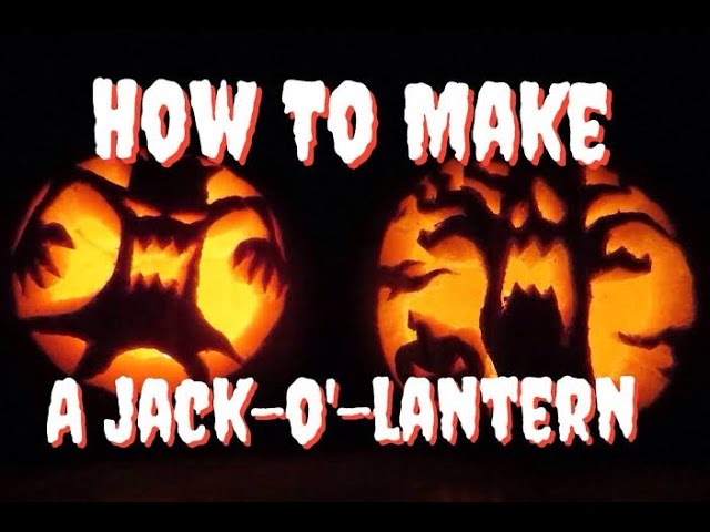 ハロウィンのジャック オ ランタンの作り方 かぼちゃのランタン Diy How To Make A Jack O Lantern How To Make A Jack O Lanternハロウィーン Youtube