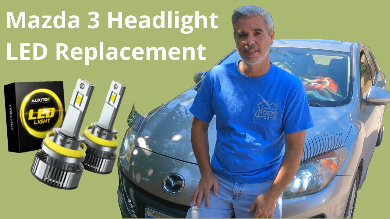 Mazda 3 Headlight LED Upgrade Replacement