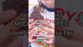 we love a tier list #mickeyshaped #disneyworld #disney #food #snacks #disneyparks #ranking #tierlist
