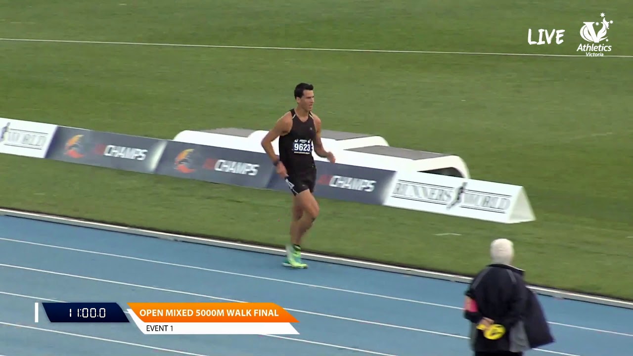 2019 Vic Champs: Open 5000m Walk