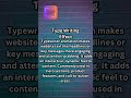 Typing Animation Using CSS &amp; JavaScript | Easy &amp; Powerful! ⚡️ #Shorts