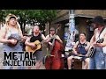 GUNS N' ROSES "Paradise City" Performed By STEVE 'N' SEAGULLS on SXSW Streets | Metal Injection