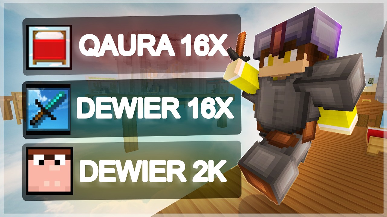 Top 3 NEW Best Bedwars/PvP Texture Packs - FPS Boost - YouTube