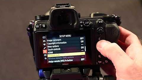 Nikon Z6 - format media card