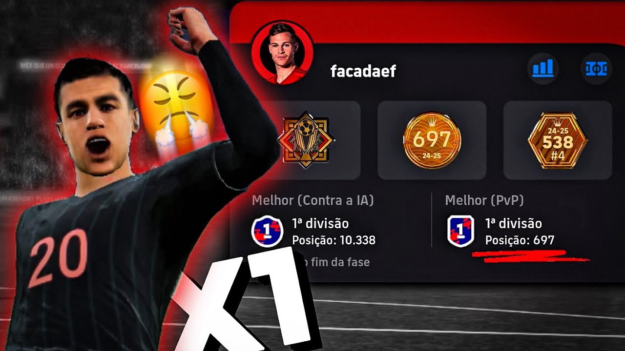 X1 CONTRA UM PLAYER QUE JÁ PEGOU TOP RANKING NA DIVISÃO!