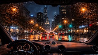 Midnight Drive Jazz - Chicago Night Lights
