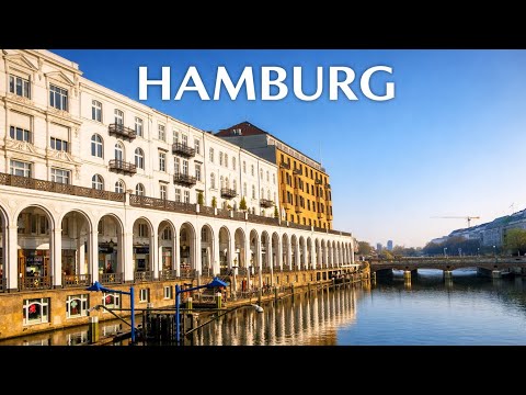 This Beautiful Side of Hamburg Feels Almost Unreal (Silent Walk 4K)