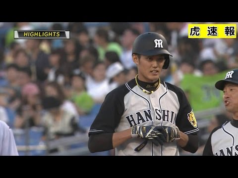 阪神タイガースVSヤクルト ５回までのハイライト  2016/8/5