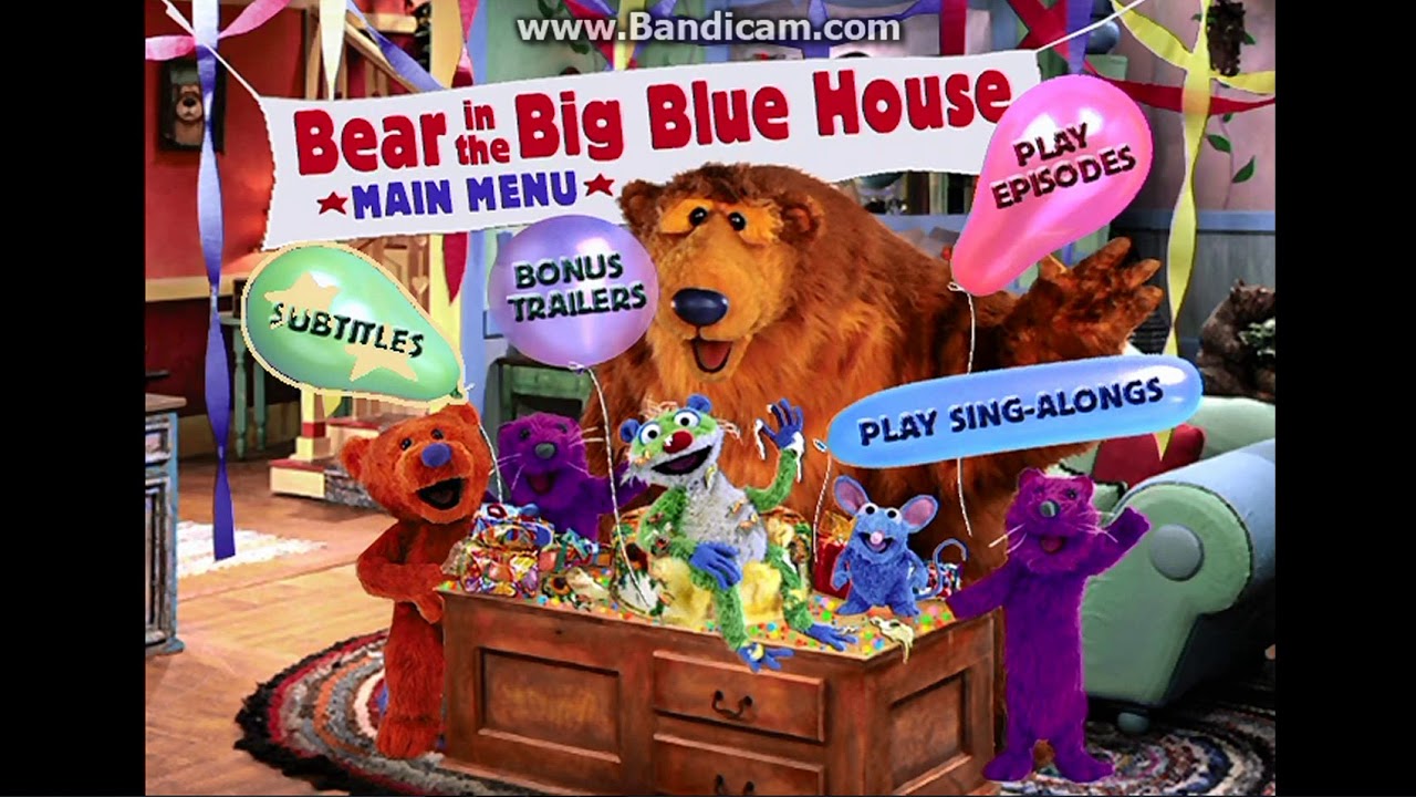 Bear Big Blue House Party