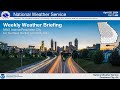 NWS Atlanta Weekly Weather Briefing for April 25, 2024