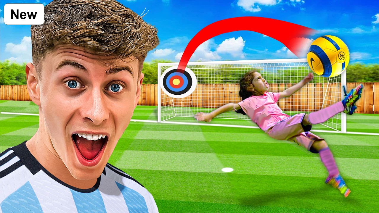 Football Challenges VS KID MESSI