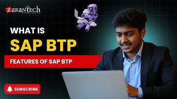 What is SAP BTP | Features of SAP BTP | ZaranTech