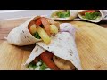 Easy chicken tortillachicken wrap recipe  easiest way of making chicken wrap
