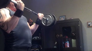 Bicepscurl 55kg