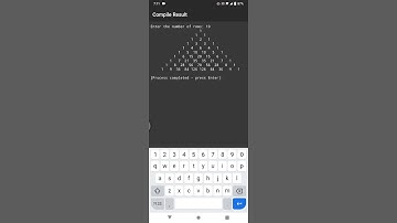 Program to Print Pascal
