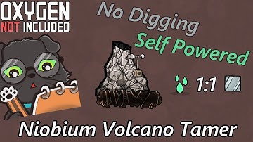Niobium Volcano Tamer - Simple Self Powered Design & No Digging - Oxygen Not Included