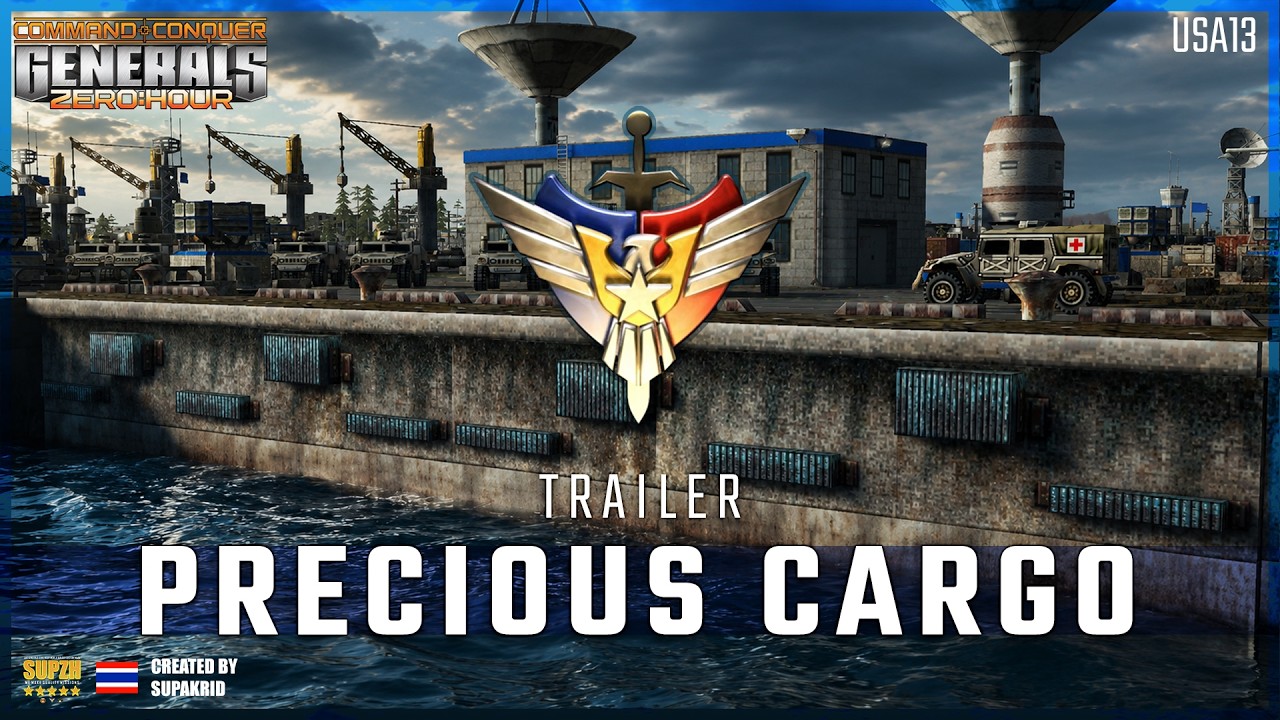 Operation : PRECIOUS CARGO] USA13 CNC Generals Zero Hour #trailer1