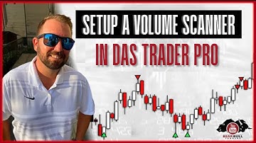How to Setup a Volume and Price Scanner in DAS Trader PRO
