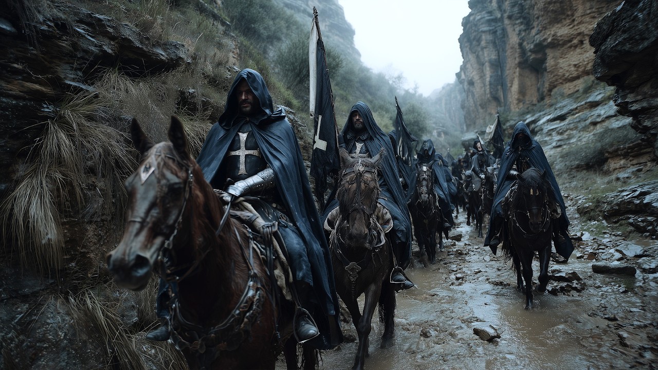 Чёрный Орден шагает сквозь бурю | Эпический боевой гимн госпитальеров ⚔️🔥