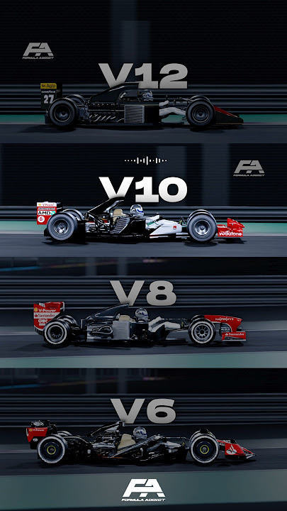 V12 - V10 - V8 - V6 Sounds F1 🏎️🔊