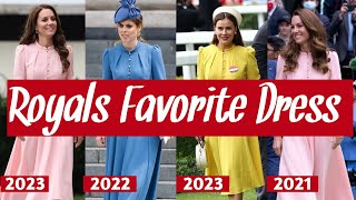Different Royals In One Perfect Summer Dress Kate Middleton ,Princess Mary Princess Beatrice |Style