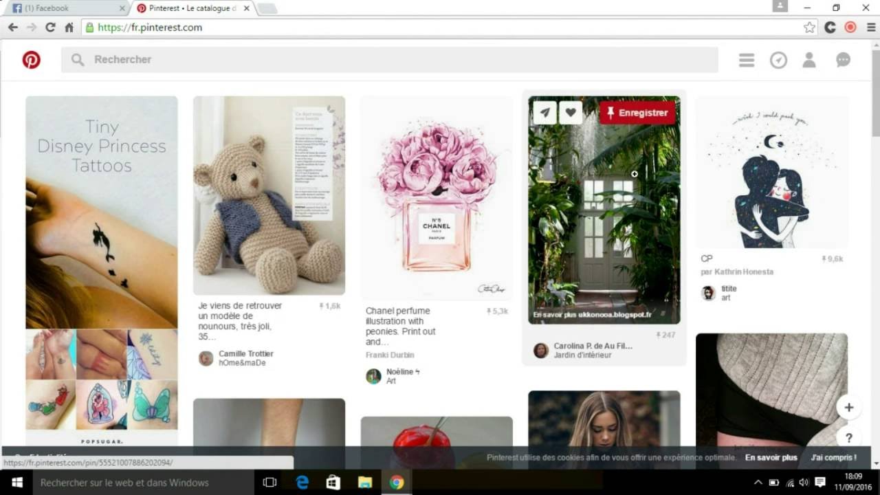 Ajouter supprimer l extension pinterest sur chrome internet explorer