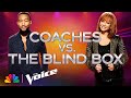 Reba McEntire and John Legend Guess The Object Without Looking | The Voice | NBC