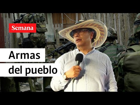 Petro: “El pueblo es el propietario de las armas de la Nación” | Semana