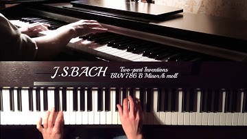 J.S.Bach - Two Part Inventions BWV 772-786  - 15. B Minor/h moll
